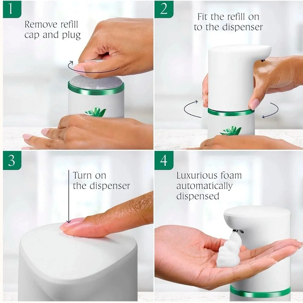 Dove Touchless Dispenser Refill Foaming Hand‎ Wash Aloe & Eucalyptus 10.1 FL